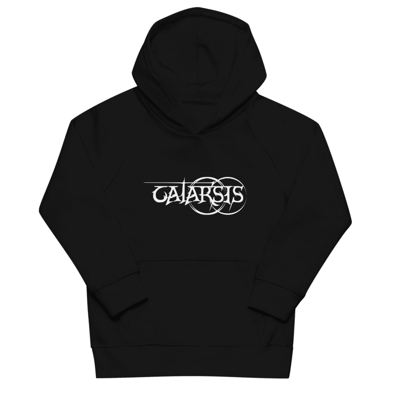 Sudadera negra sin capucha
